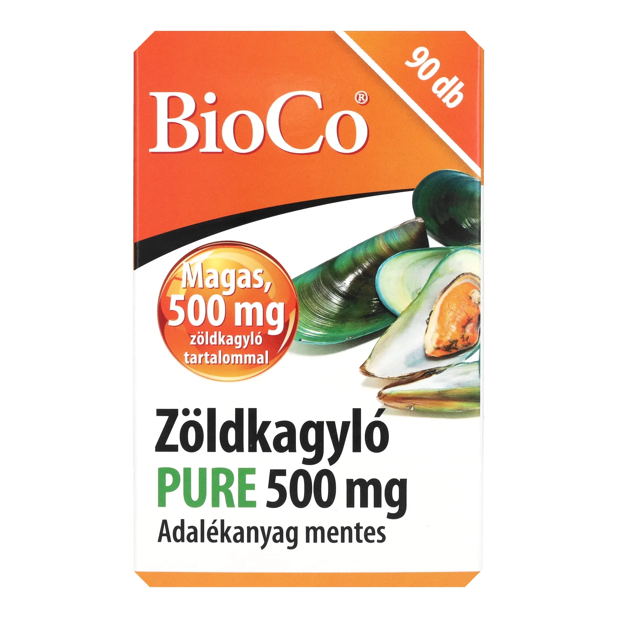BioCo Zöldkagyló Pure 90db 500mg
