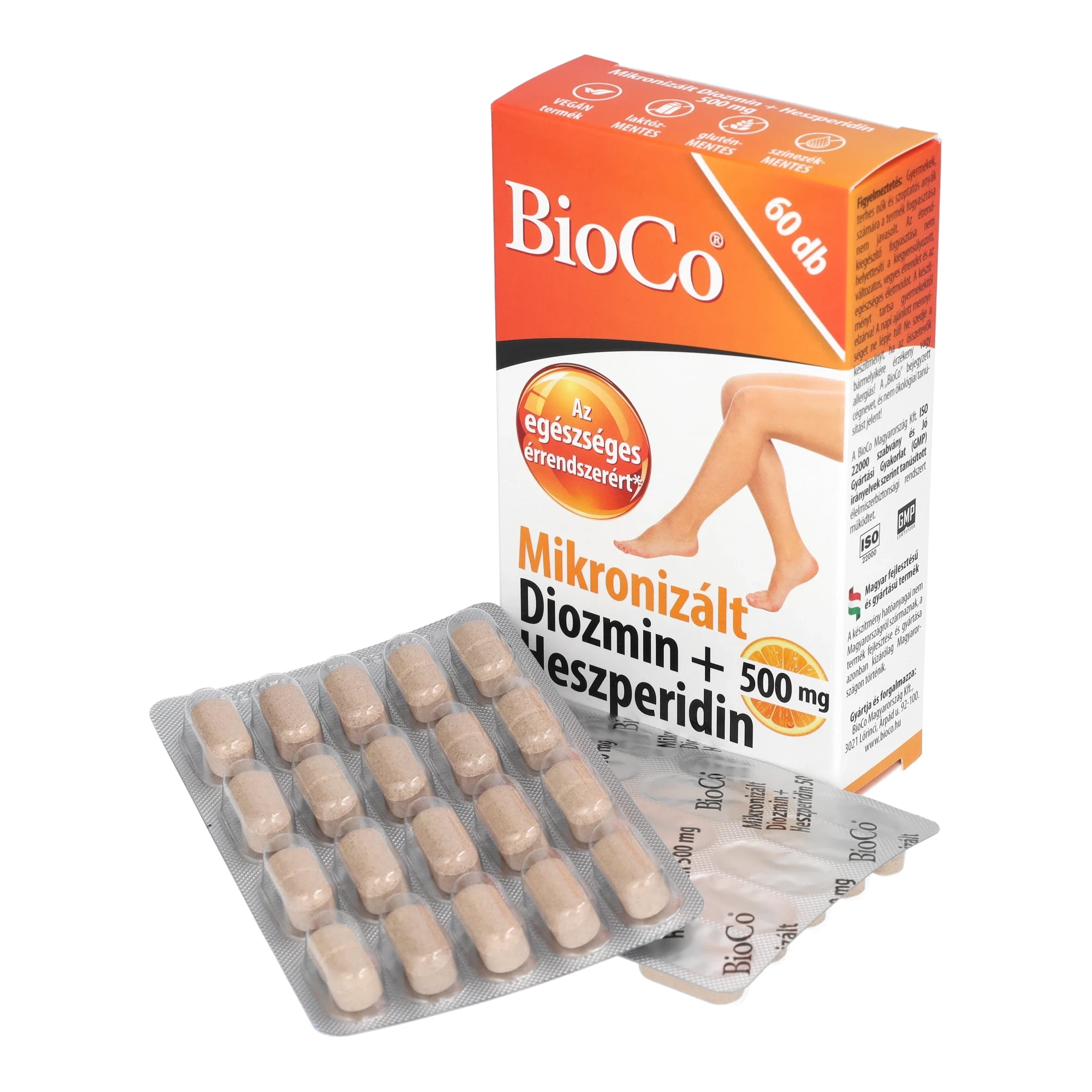 BioCo Mikronizált Diozmin + Heszperidin 60db 500mg