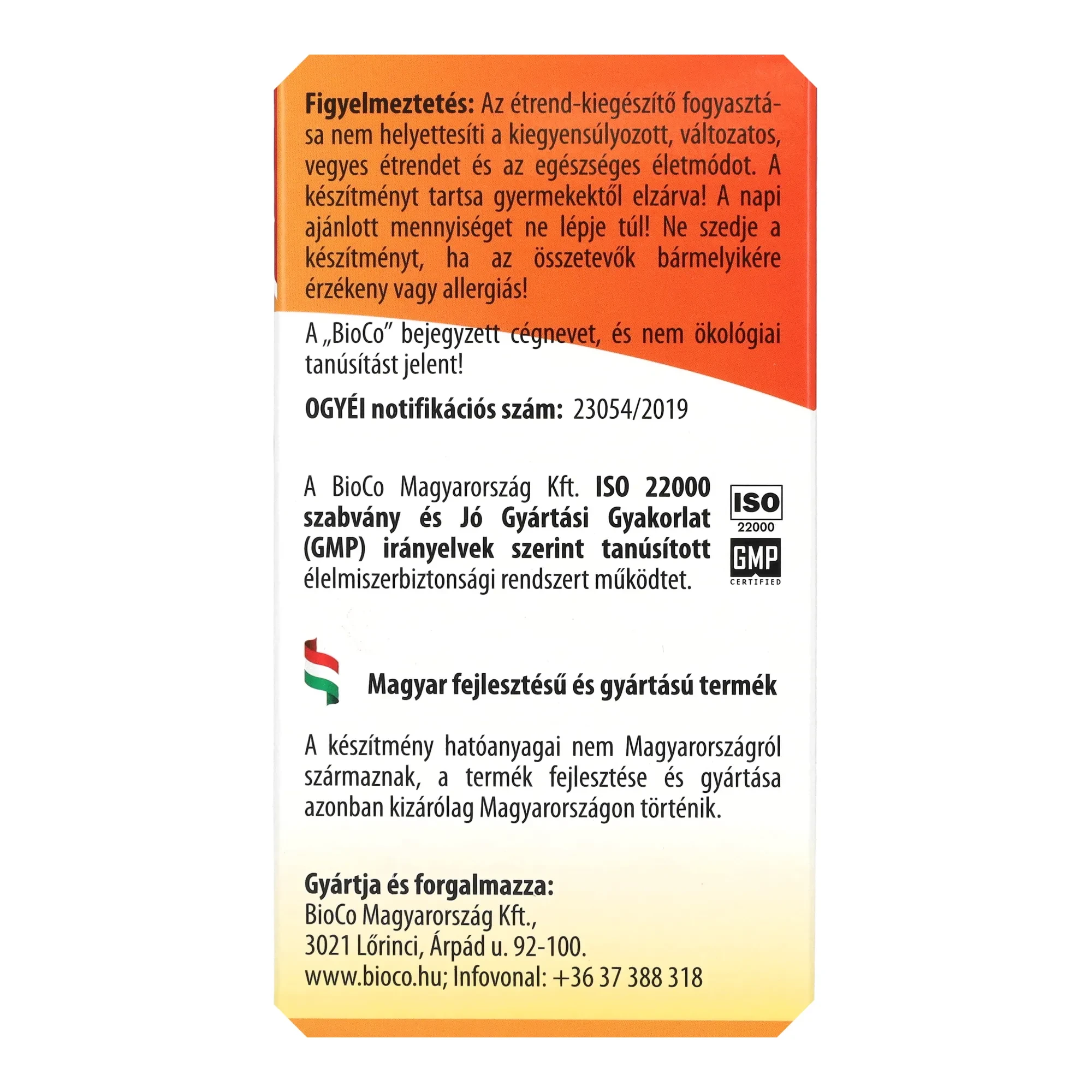 BioCo JUNIOR C+D duo családi csomag rágótabletta 100db