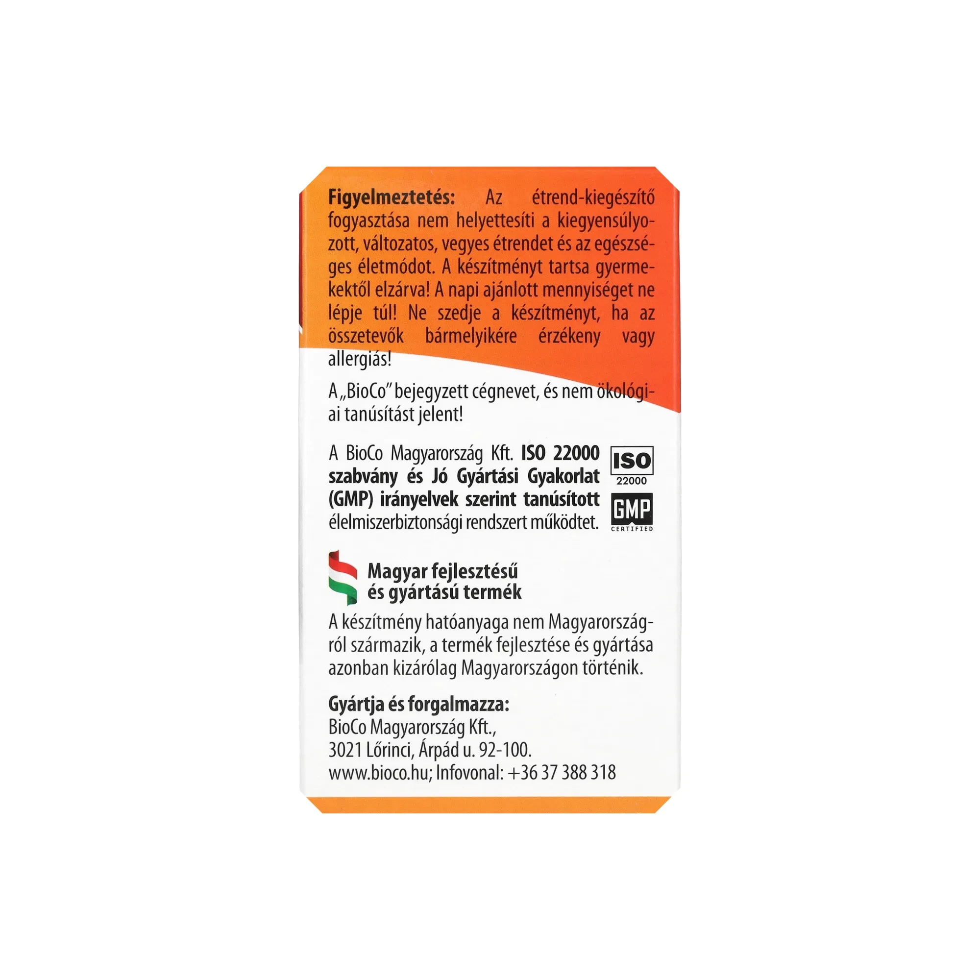BioCo D3 2000NE Vitamin tabletta 100db