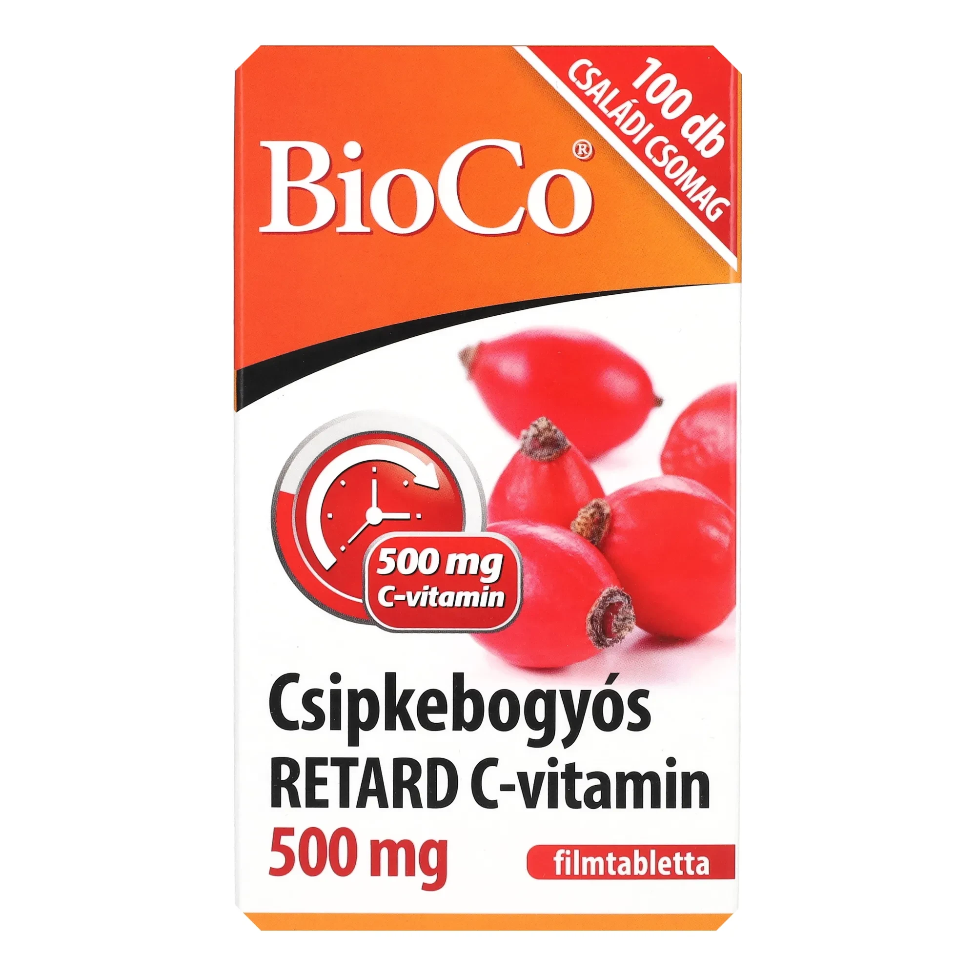 BioCo Retard C-500 csipkebogyós 100db