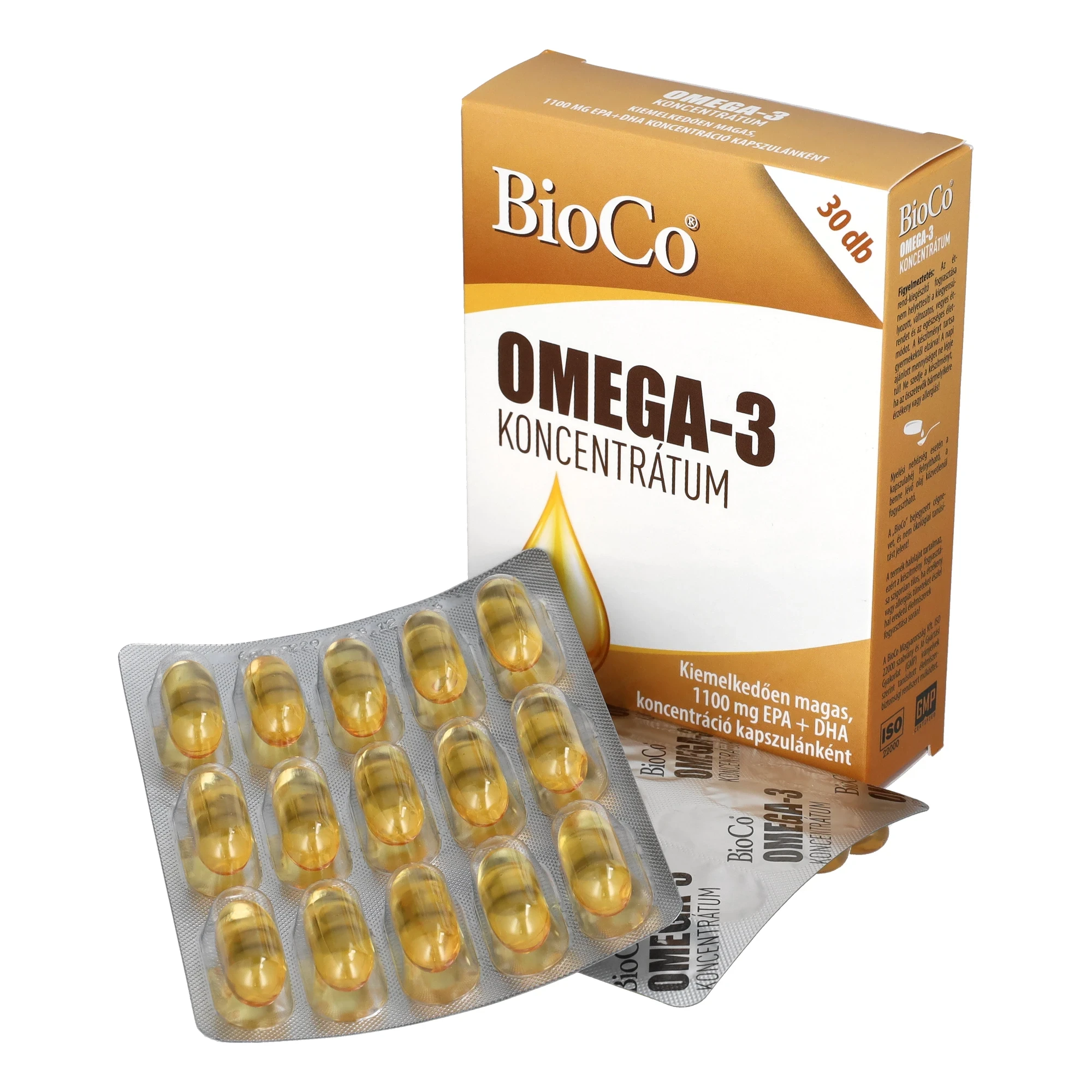BioCo Omega-3 KONCENTRÁTUM (1500mg) 30db