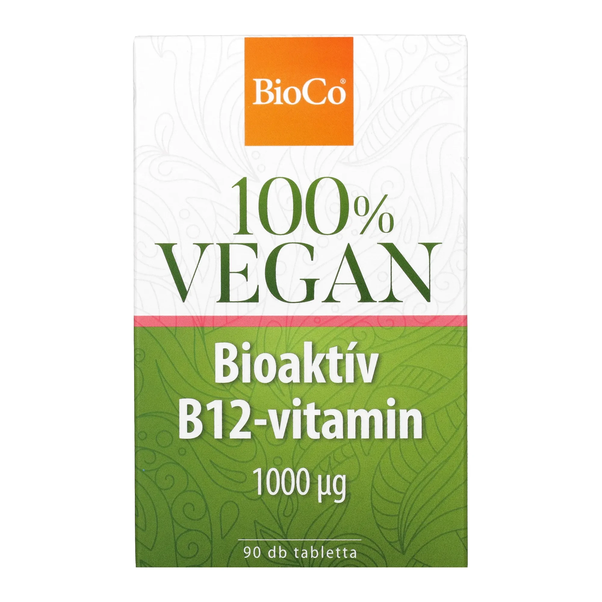 BioCo 100% VEGAN Bioaktív B12-vitamin 1000mcg 90db