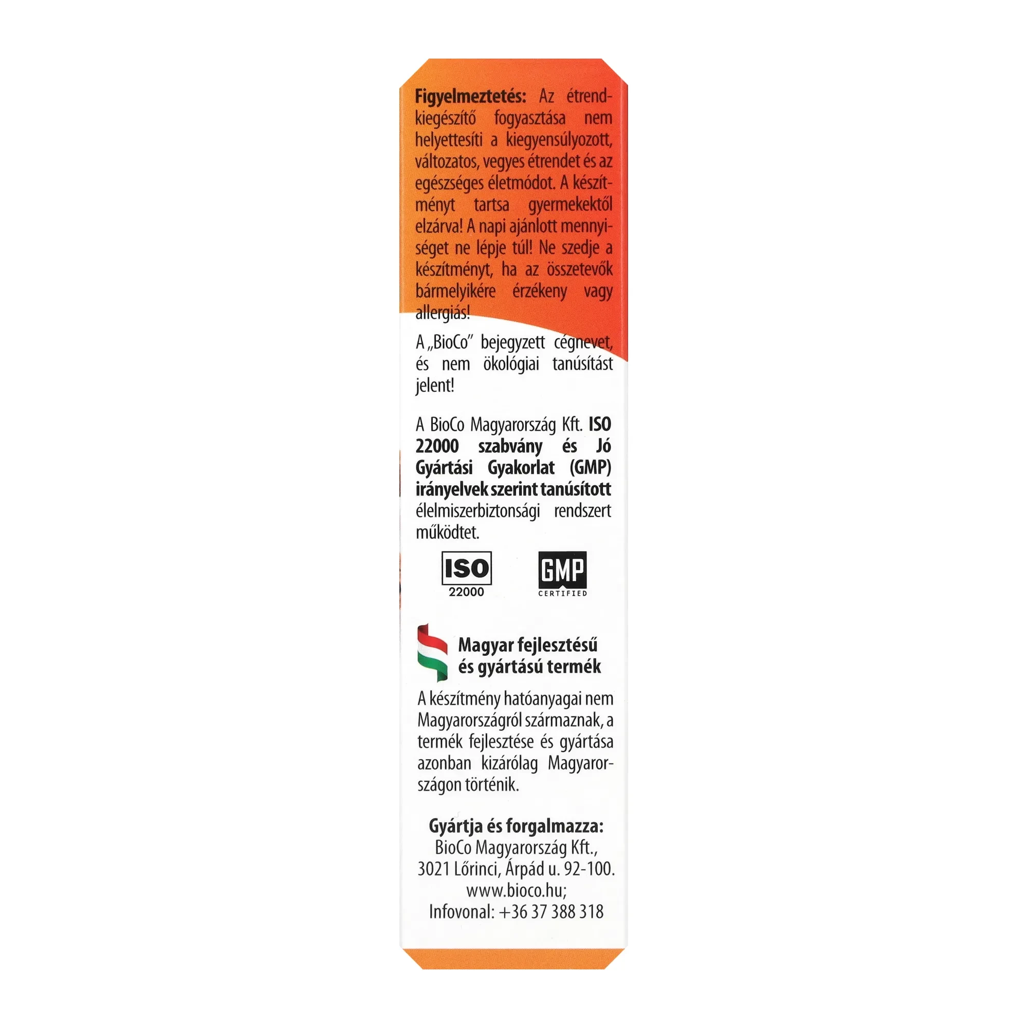 BioCo Fahéj 60db