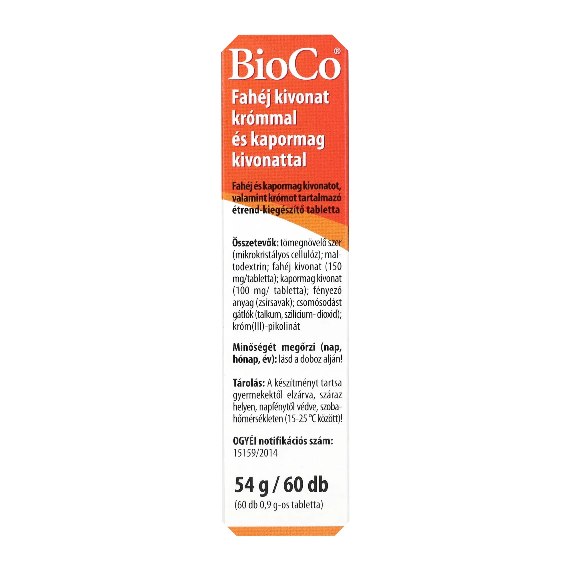 BioCo Fahéj 60db
