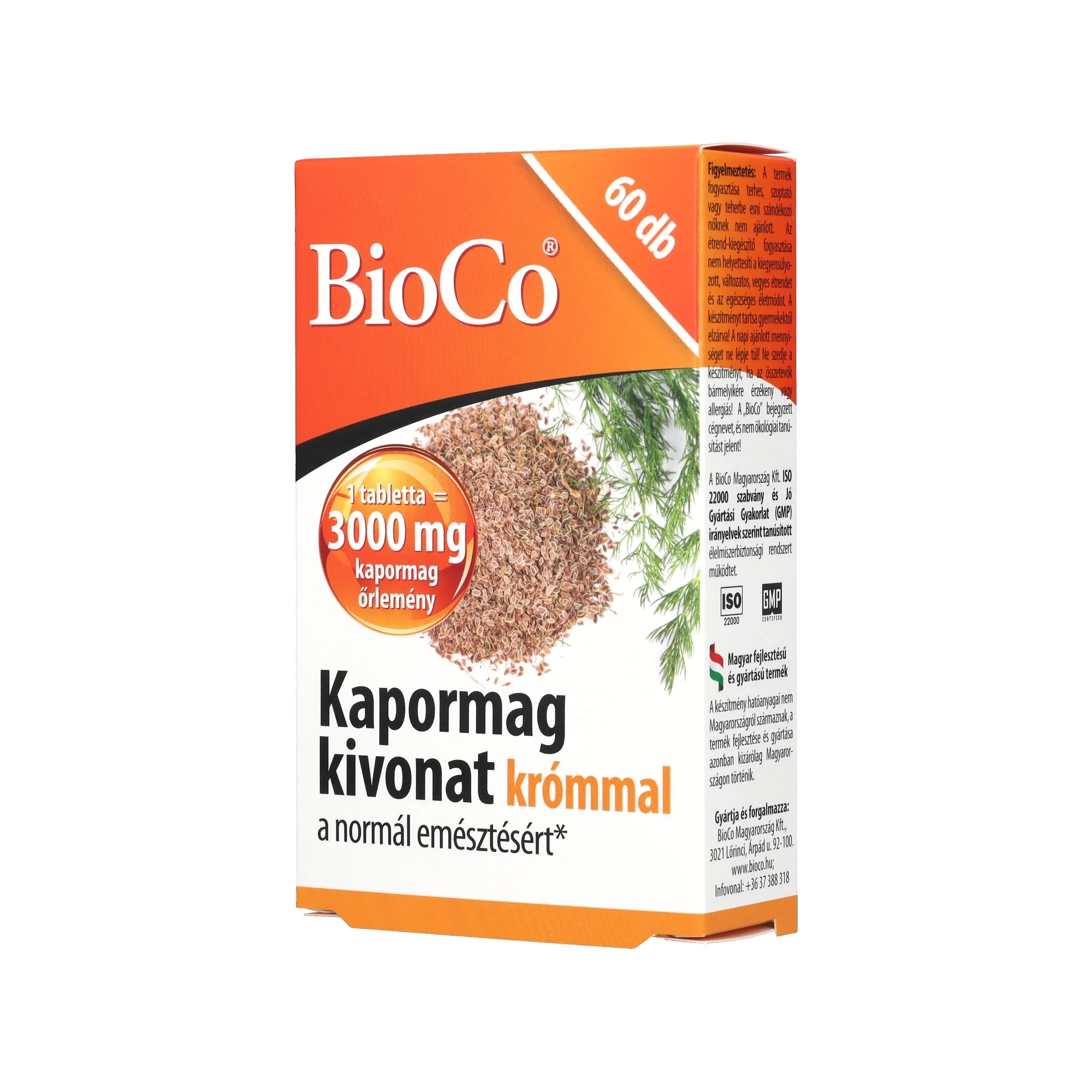 BioCo Kapormag tabletta 60db