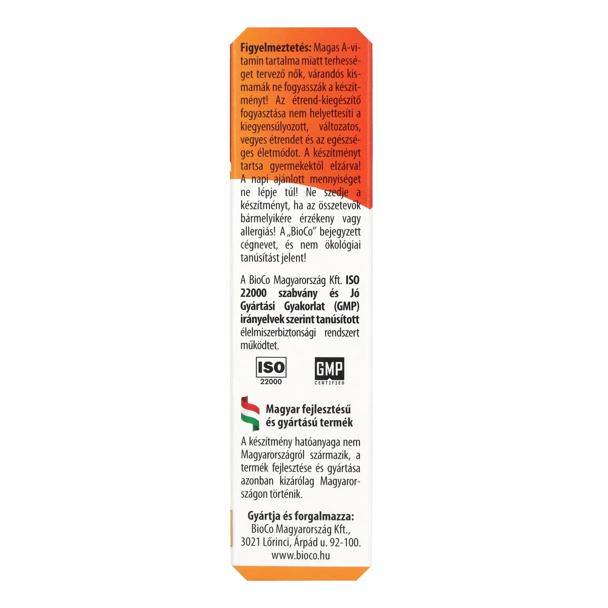 BioCo A-vitamin 10000 NE MEGAPACK 120db