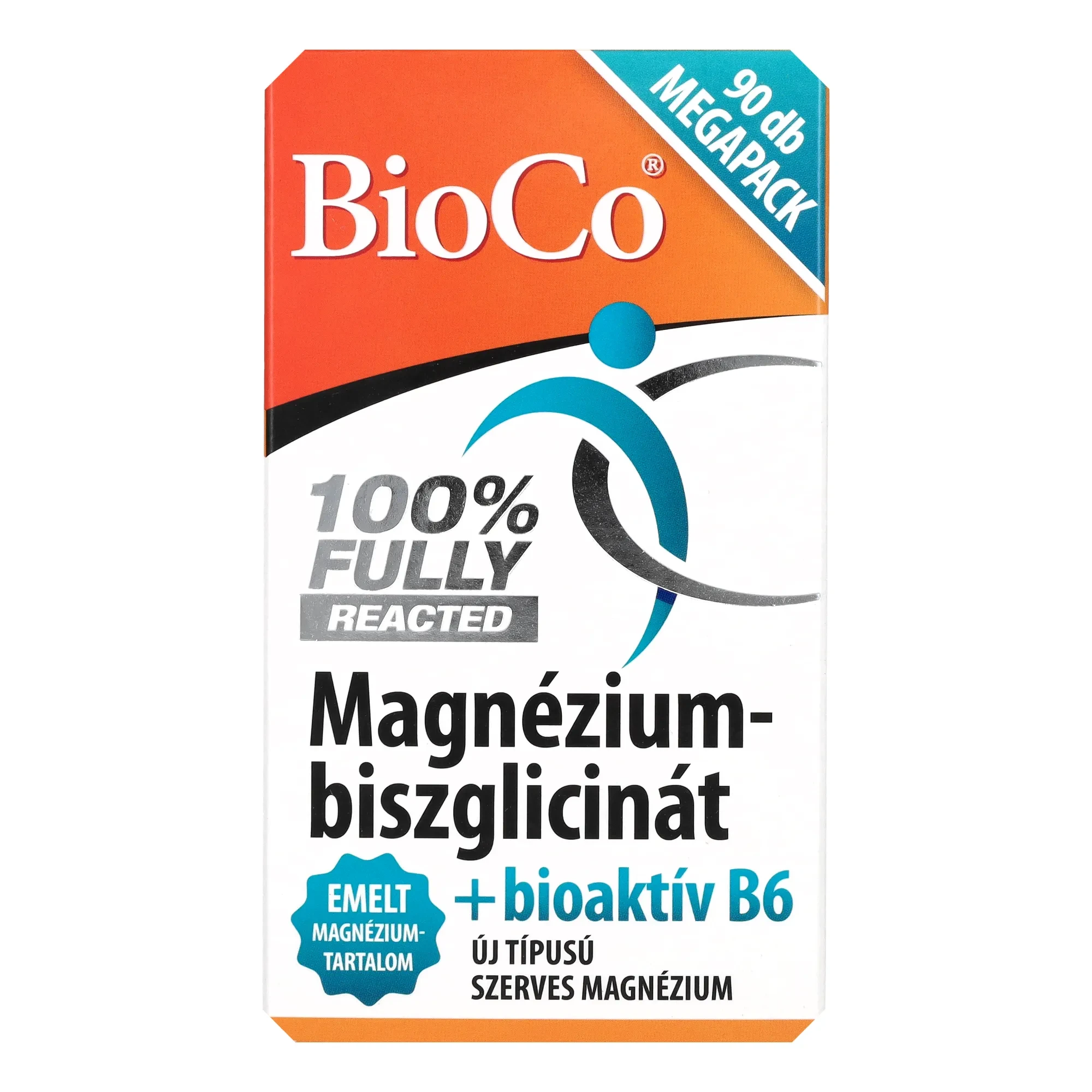 BioCo Magnézium Biszglicinát +B6 vitamin tabletta 90db
