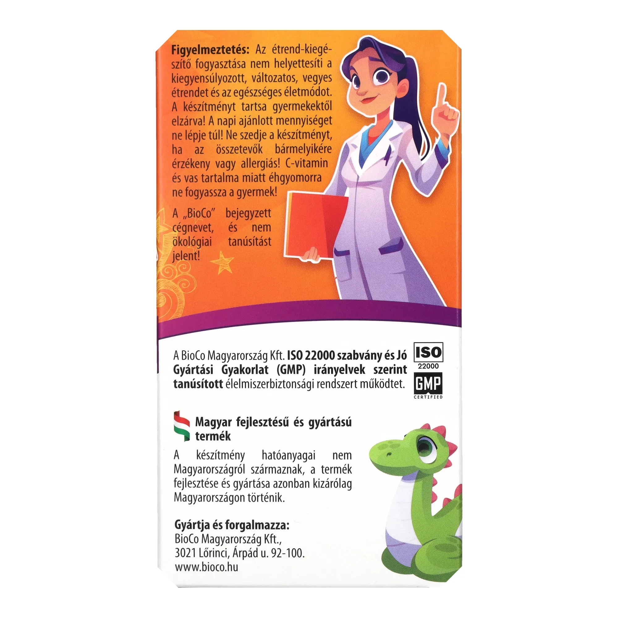 BioCo Ovi vitamin rágótabletta 90db