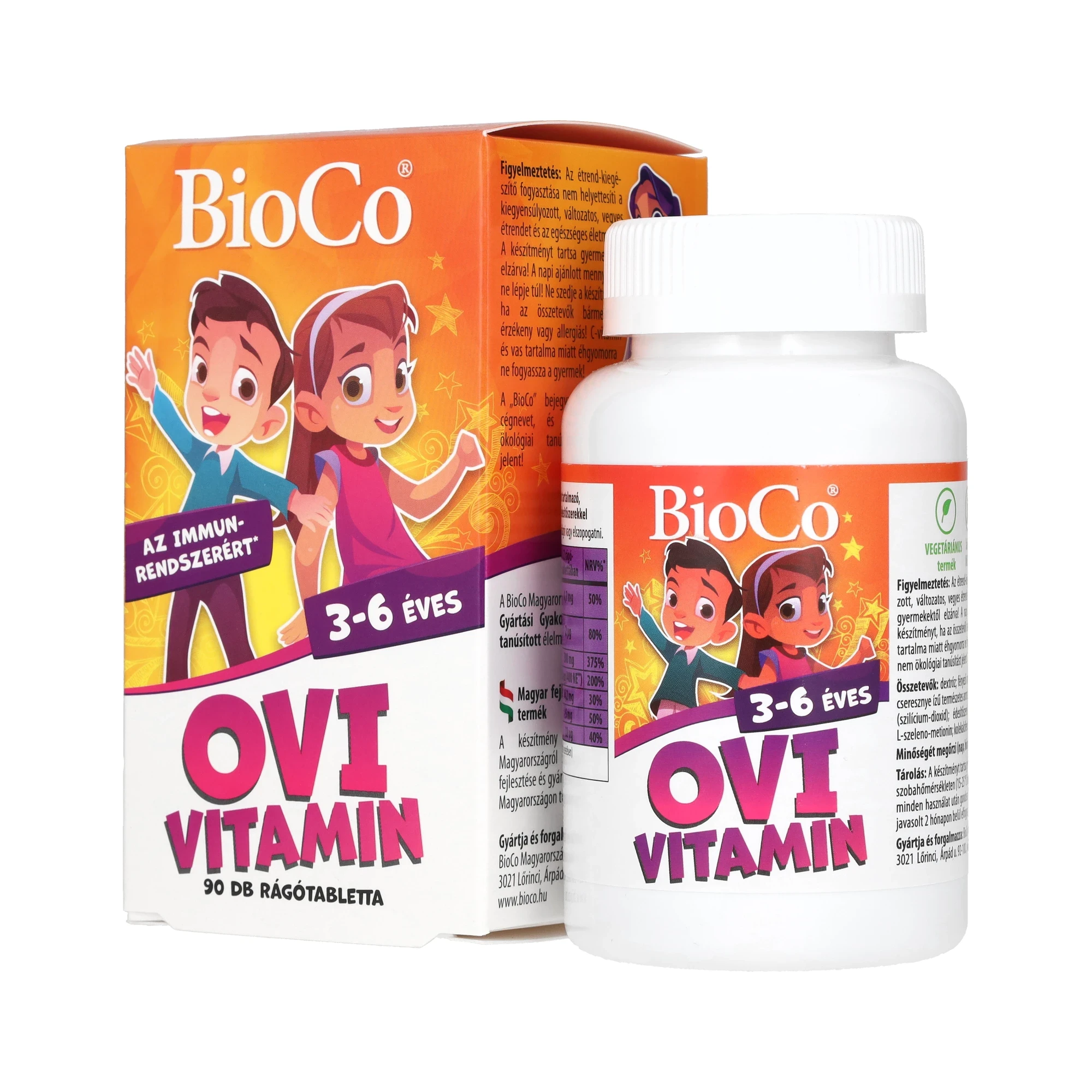 BioCo Ovi vitamin rágótabletta 90db
