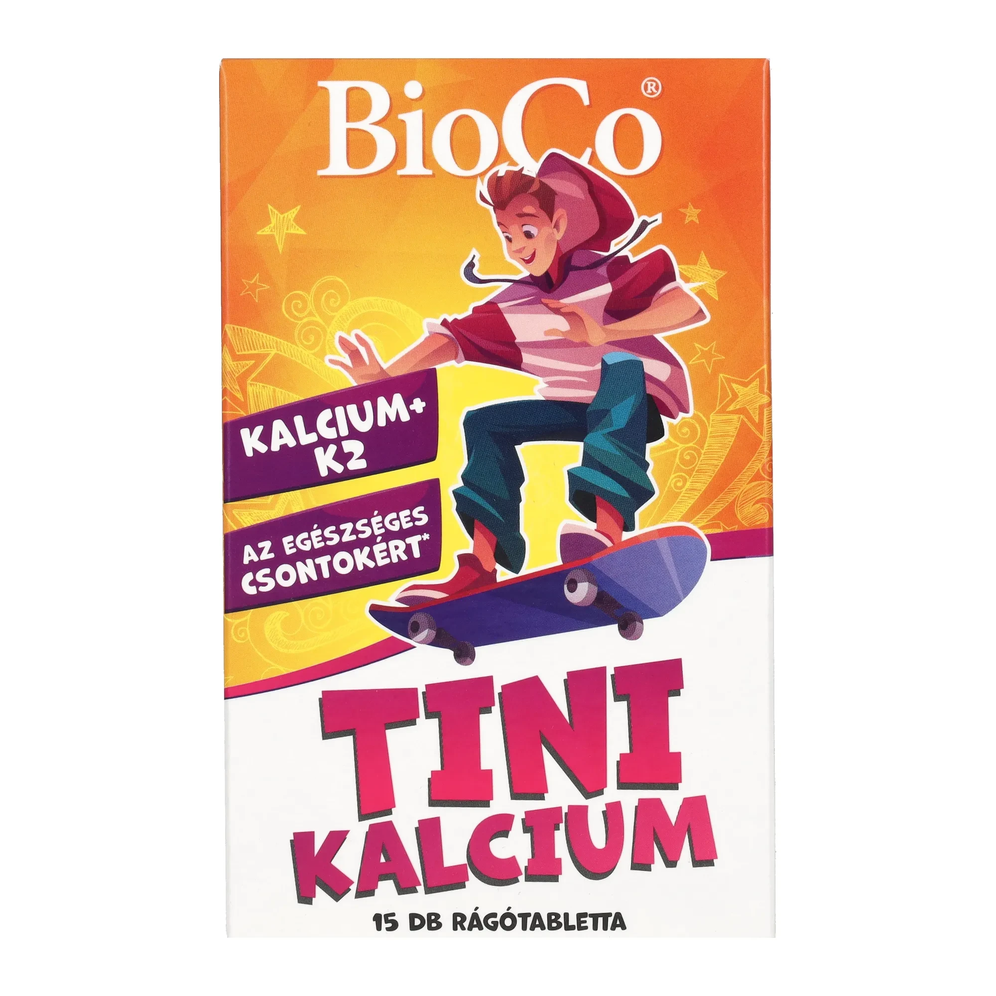 BioCo Tini Kalcium rágótabletta 15x