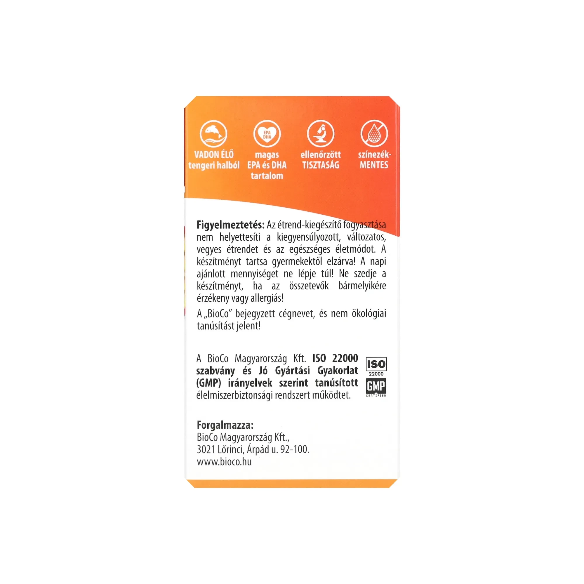 BioCo Omega-3 forte MegaPack kapszula 100db