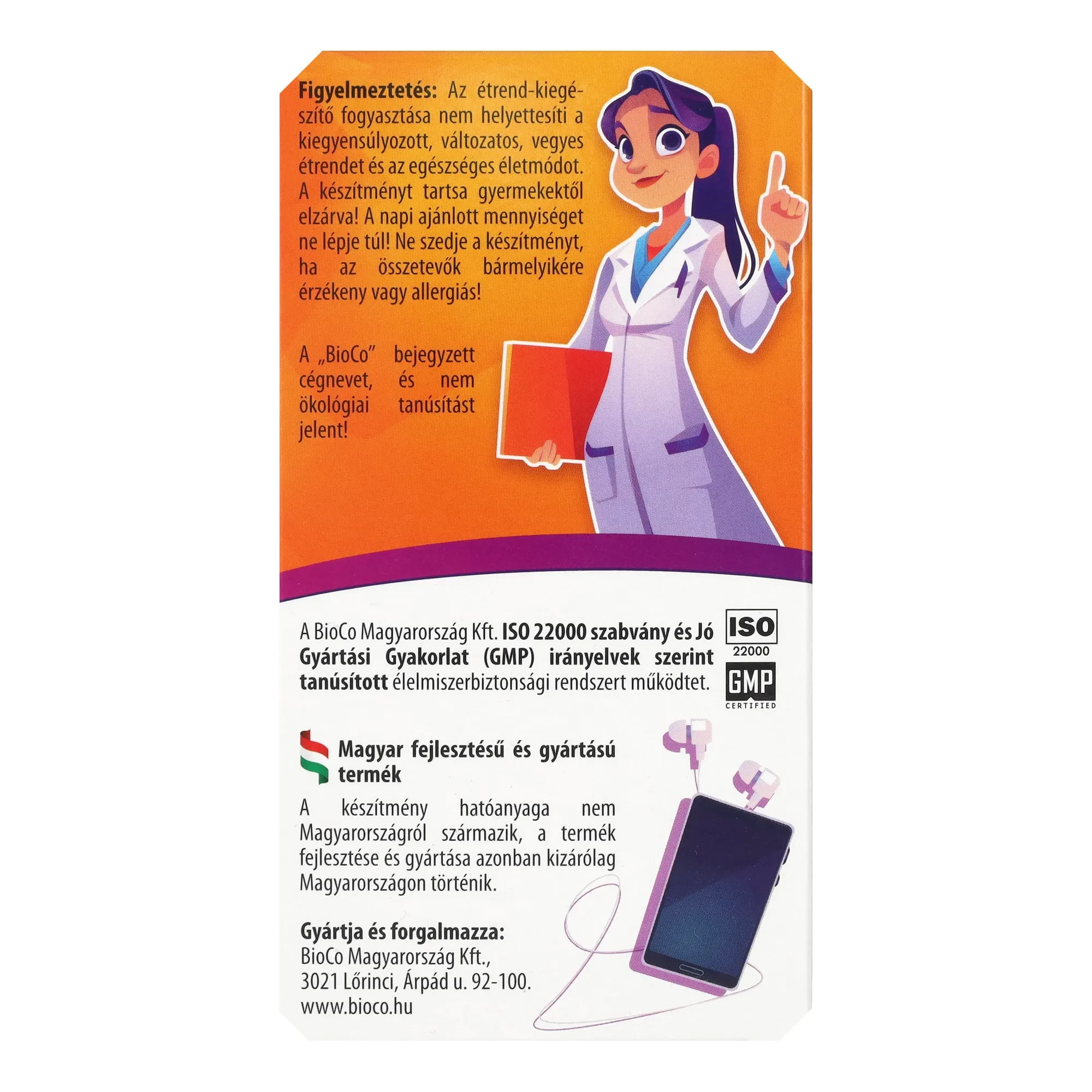 BioCo D3-vitamin 2000 NE cseresznye ízű rágótabletta 90db