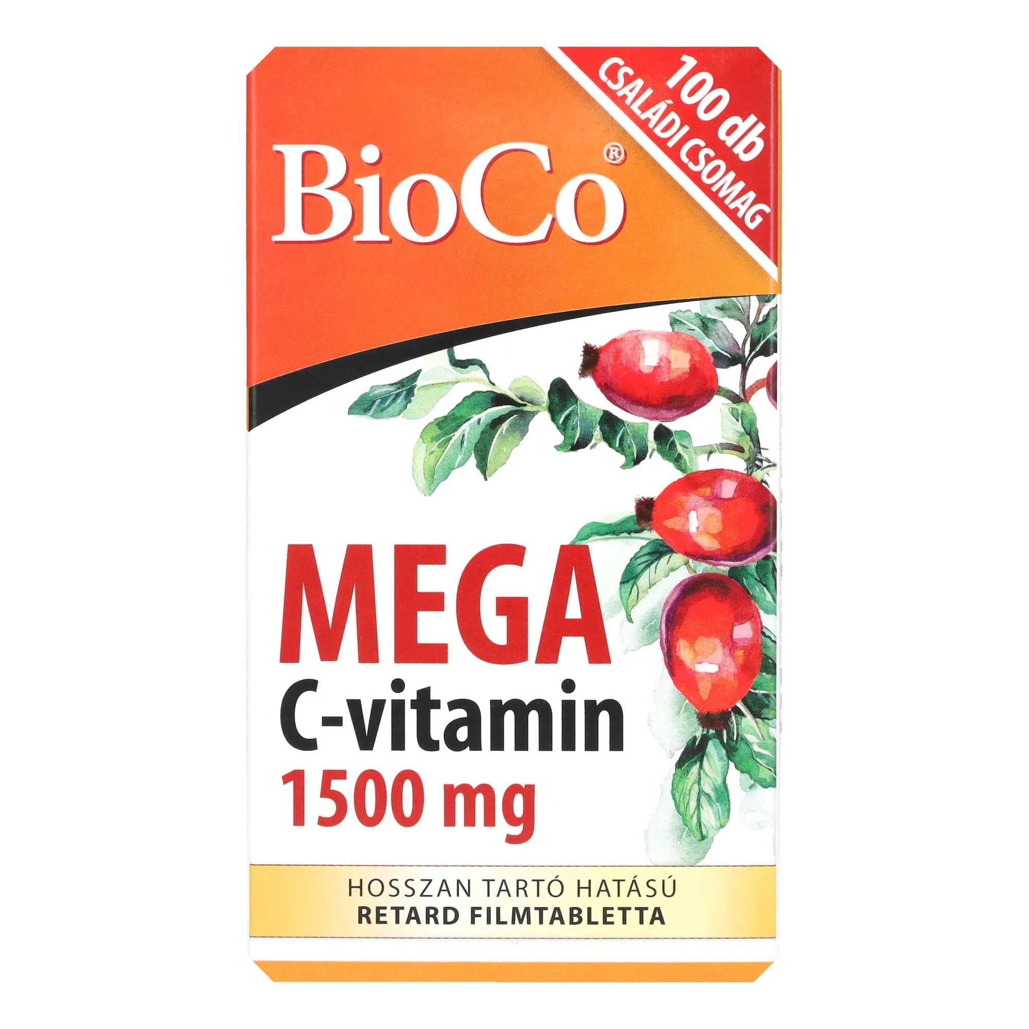 BioCo MEGA C-vitamin 1500 mg filmtabletta 100 db