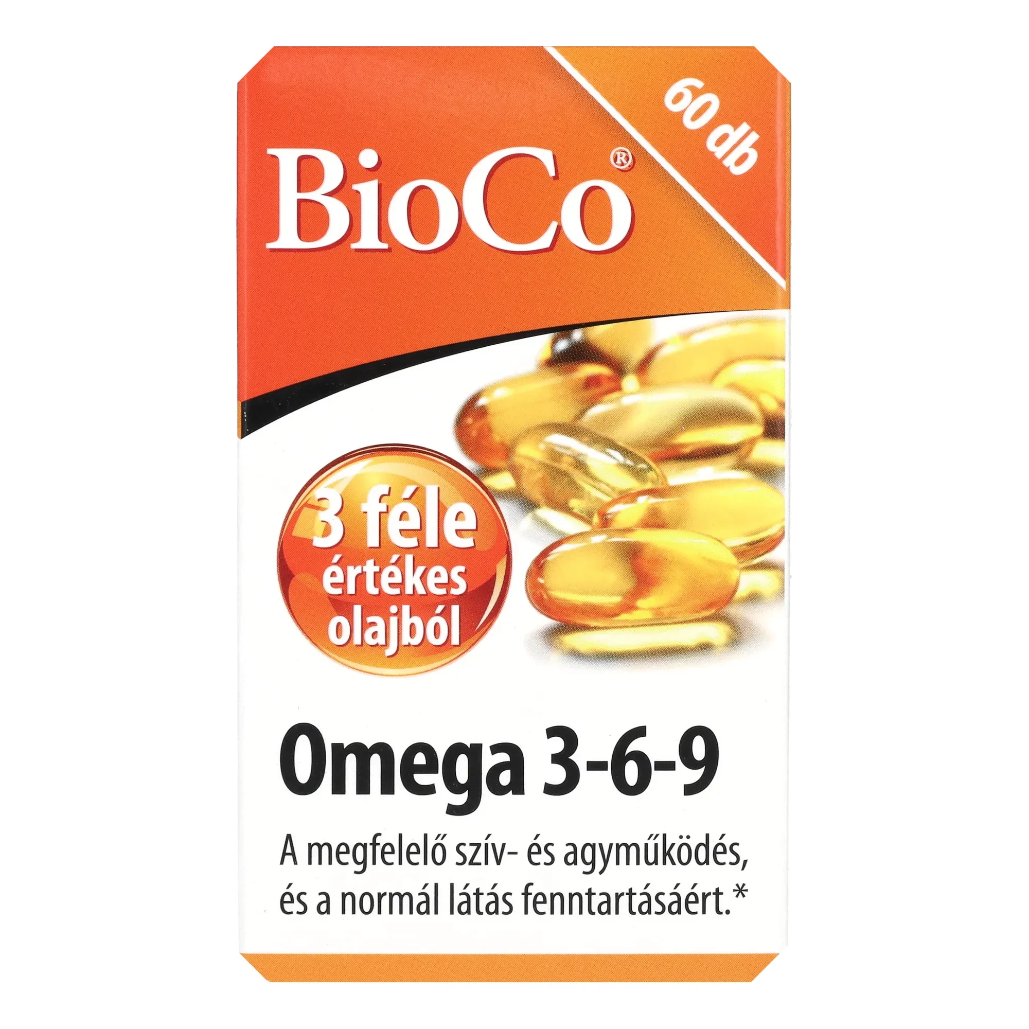 BioCo Omega 3-6-9 kapszula 60db