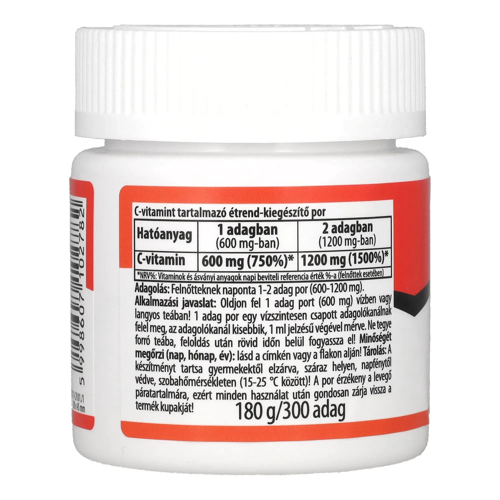 BioCo Ascorbic acid 180g