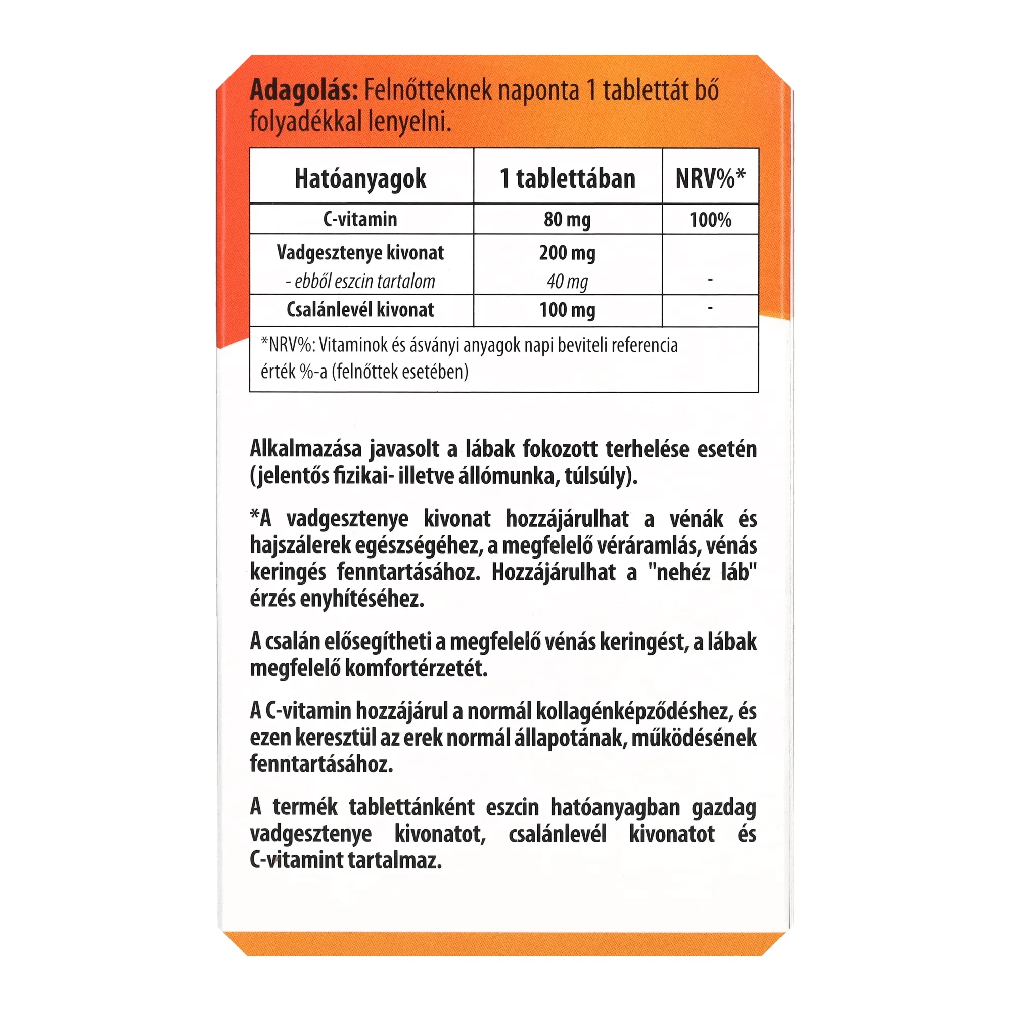 BioCo Vadgesztenye 80db