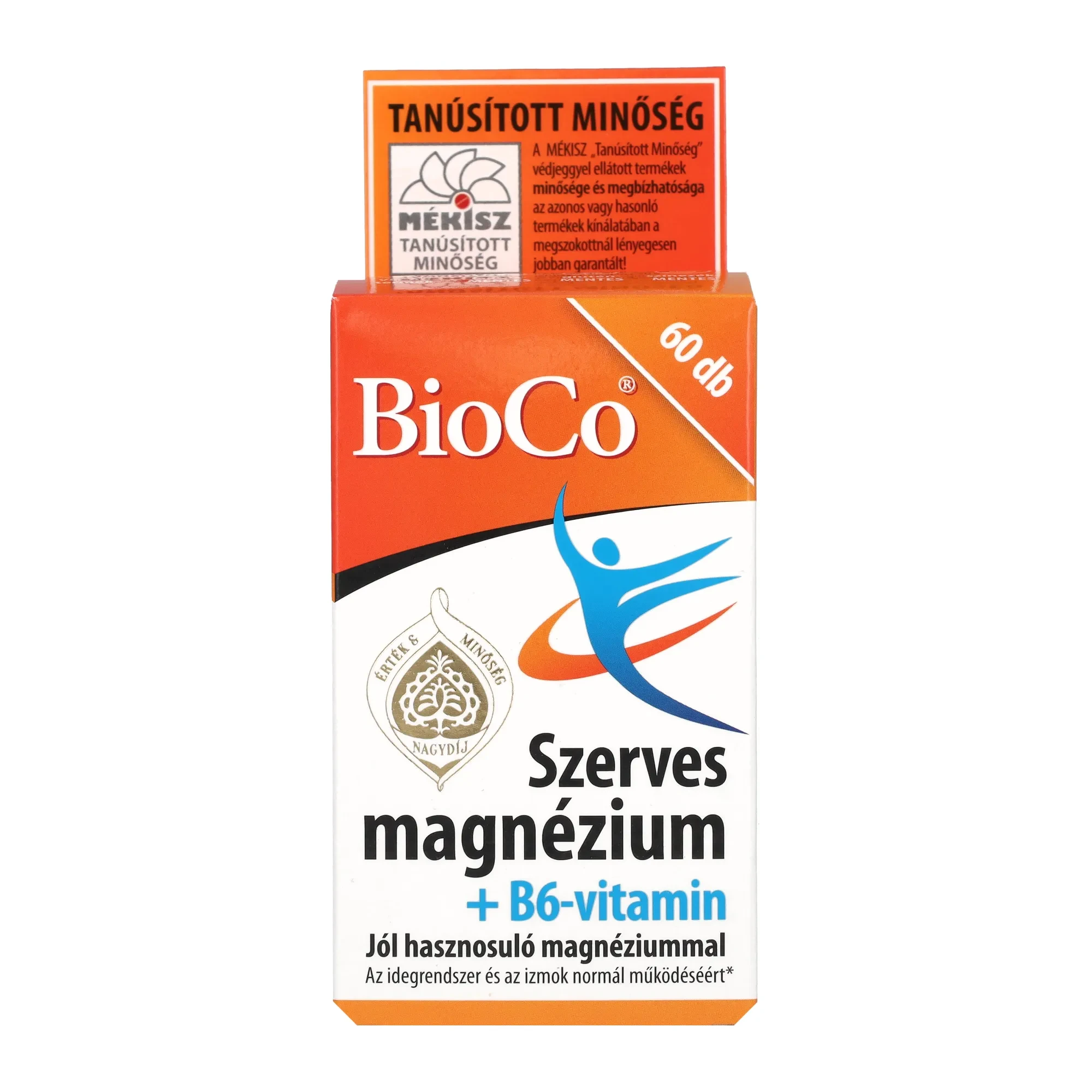 BioCo Mg+B6 szerves 60db