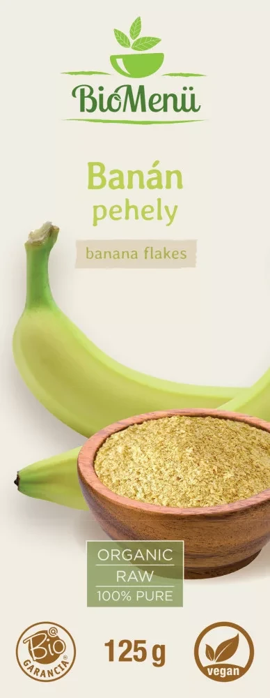 Biomenü BIO BANÁN Pehely 125 g