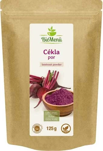 BioMenü Bio cékla por 125g