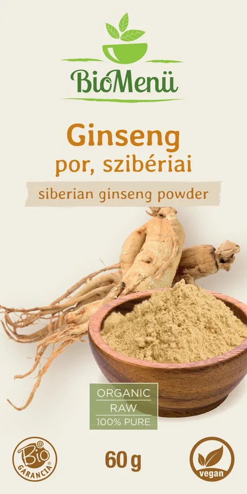 BioMenü BIO szibériai GINSENG por 60 g