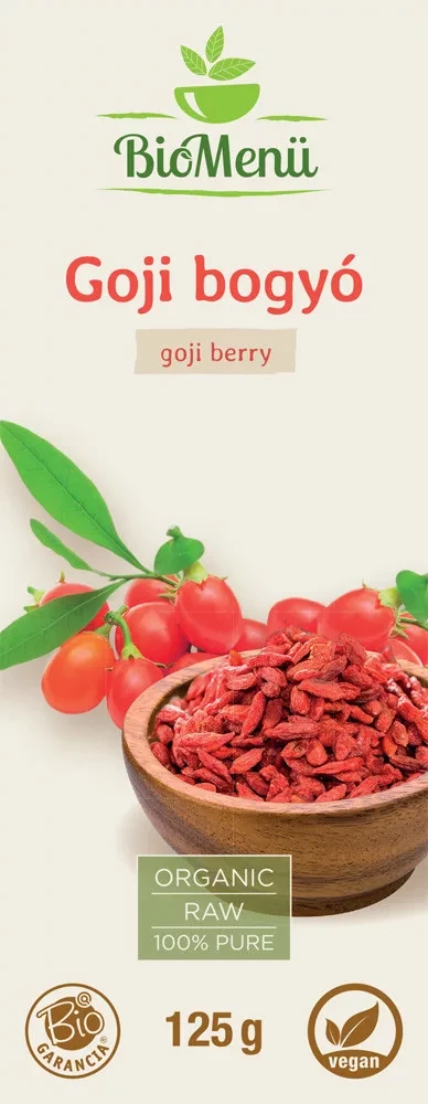 Biomenü BIO Goji bogyó 125 g