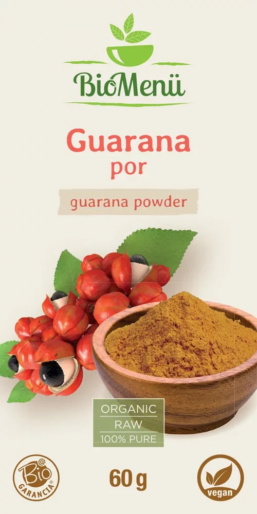 BioMenü Bio Guarana por 60 g