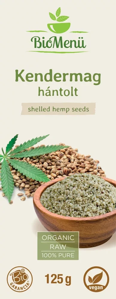 BioMenü BIO KENDERMAG hántolt 125 g
