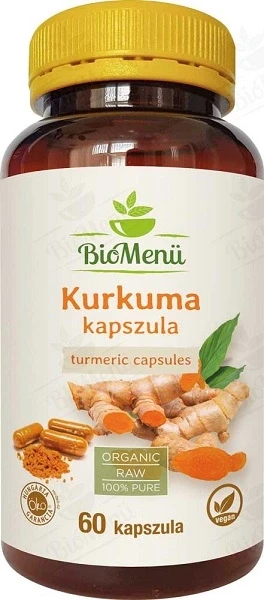 BioMenü BIO KURKUMA kapszula 60 db