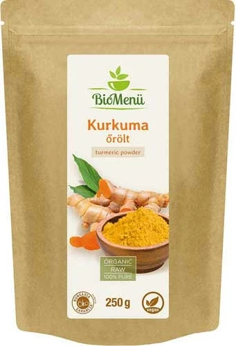 BioMenü BIO őrölt KURKUMA 250 g