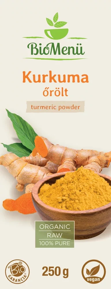 BioMenü BIO őrölt KURKUMA 250 g