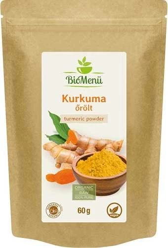 BioMenü Bio őrölt kurkuma 60g