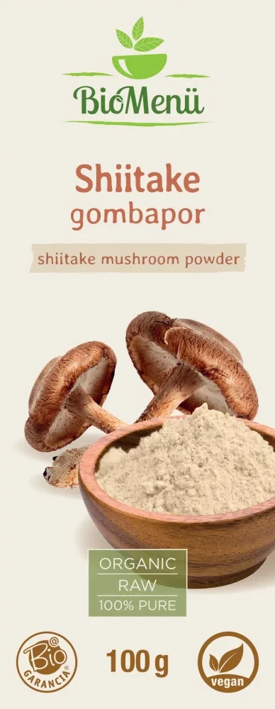 BioMenü BIO SHIITAKE gombapor 100 g
