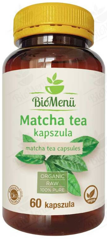 BioMenü BIO MATCHA TEA kapszula 60 db