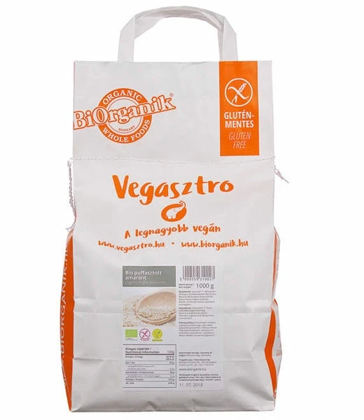 BiOrganik BIO puffasztott amarant 1kg GASZTRO