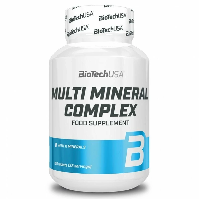 BioTech USA Multi Mineral Complex 100 db tabletta