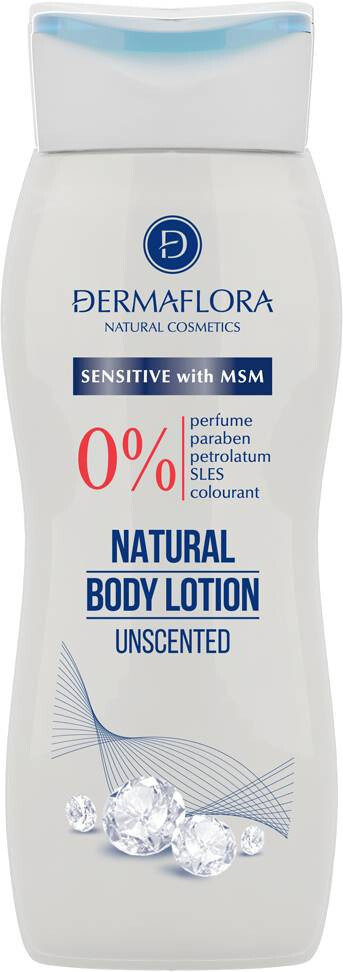 Dermaflora 0% testápoló MSM-mel érzékeny bőrre (250 ml)