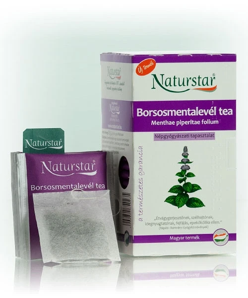 Borsmentalevél teafilter 25 db (Naturstar)