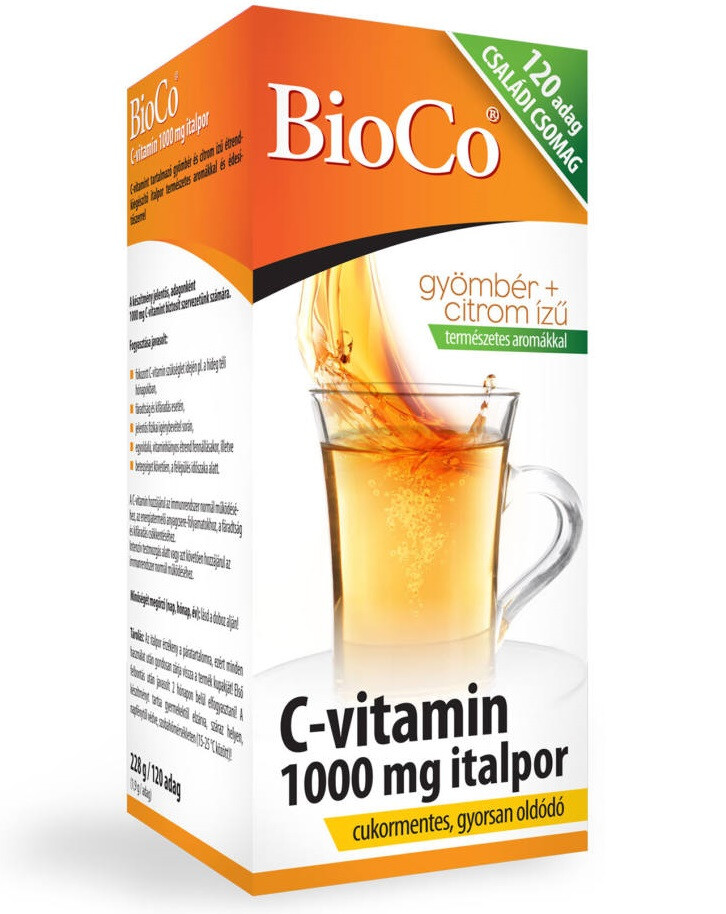 Bioco C-vitamin 1000mg italpor 120 adag