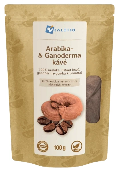 Caleido Instant Arabica és Ganoderma kávé 100 g