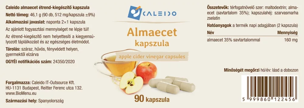 Caleido ALMAECET kapszula 90 db