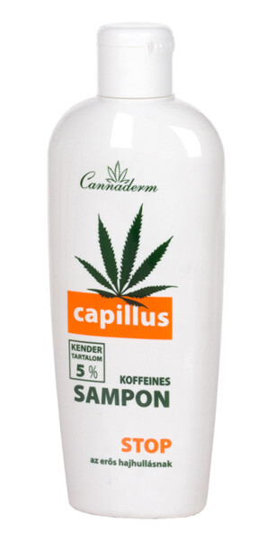 Cannaderm Capillus sampon koffeinnel Hajhullás ellen 150ml