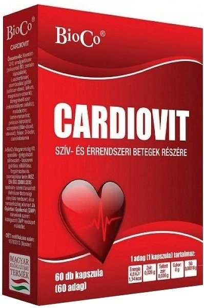 BioCo Cardiovit 100mg Q10 60caps