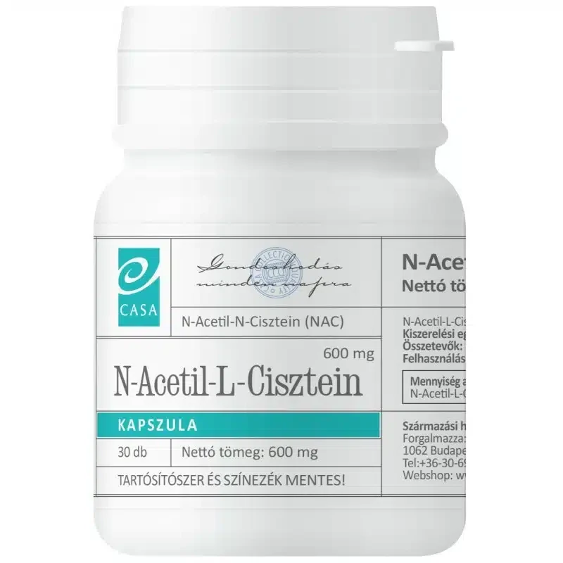 CASA N-Acetil L-Cisztein kapszula 30 db