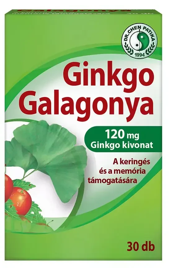 Dr. Chen Ginkgo Galagonya kapszula 30db