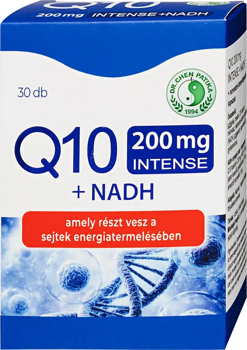 Dr. Chen Q10 200mg + NADH kapszula 30db