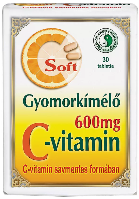 Dr.Chen Soft C-vitamin tabletta 600 mg 30 db