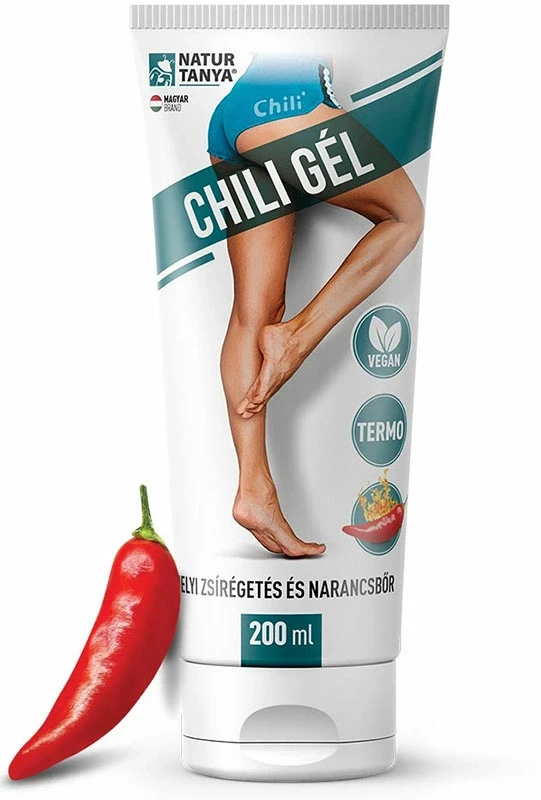 Chilli Bőrfeszesítő és alakformáló gél 200 ml (Natur Tanya)