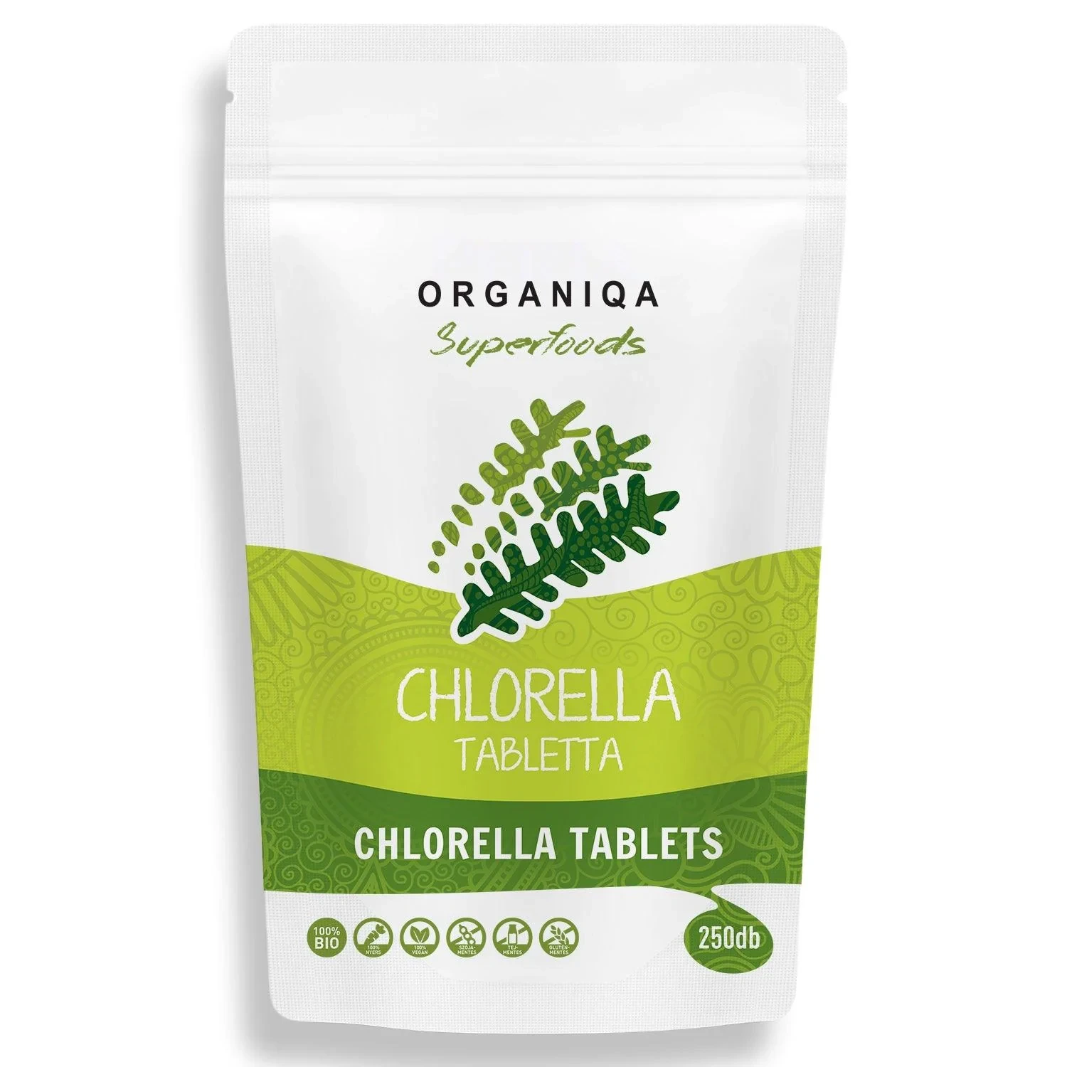 Organiqa Bio Chlorella tabletta 125g