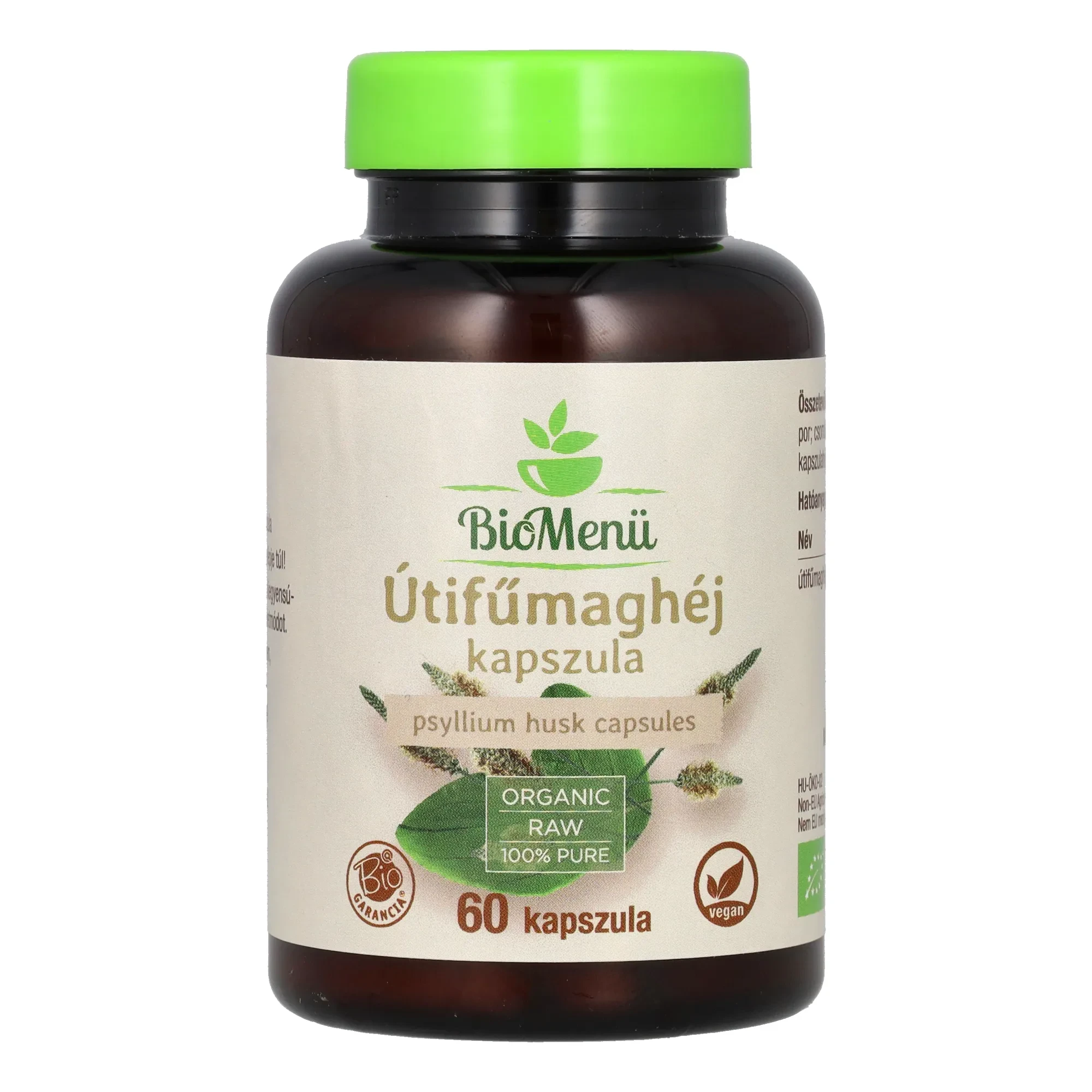BioMenü BIO ÚTIFŰMAGHÉJ kapszula 60 db